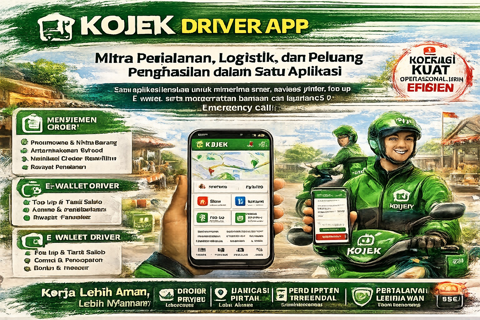 Kojek Driver App