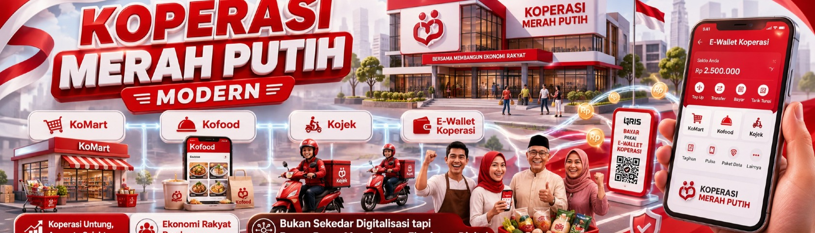 Maju Bersama Koperasi Merah Putih